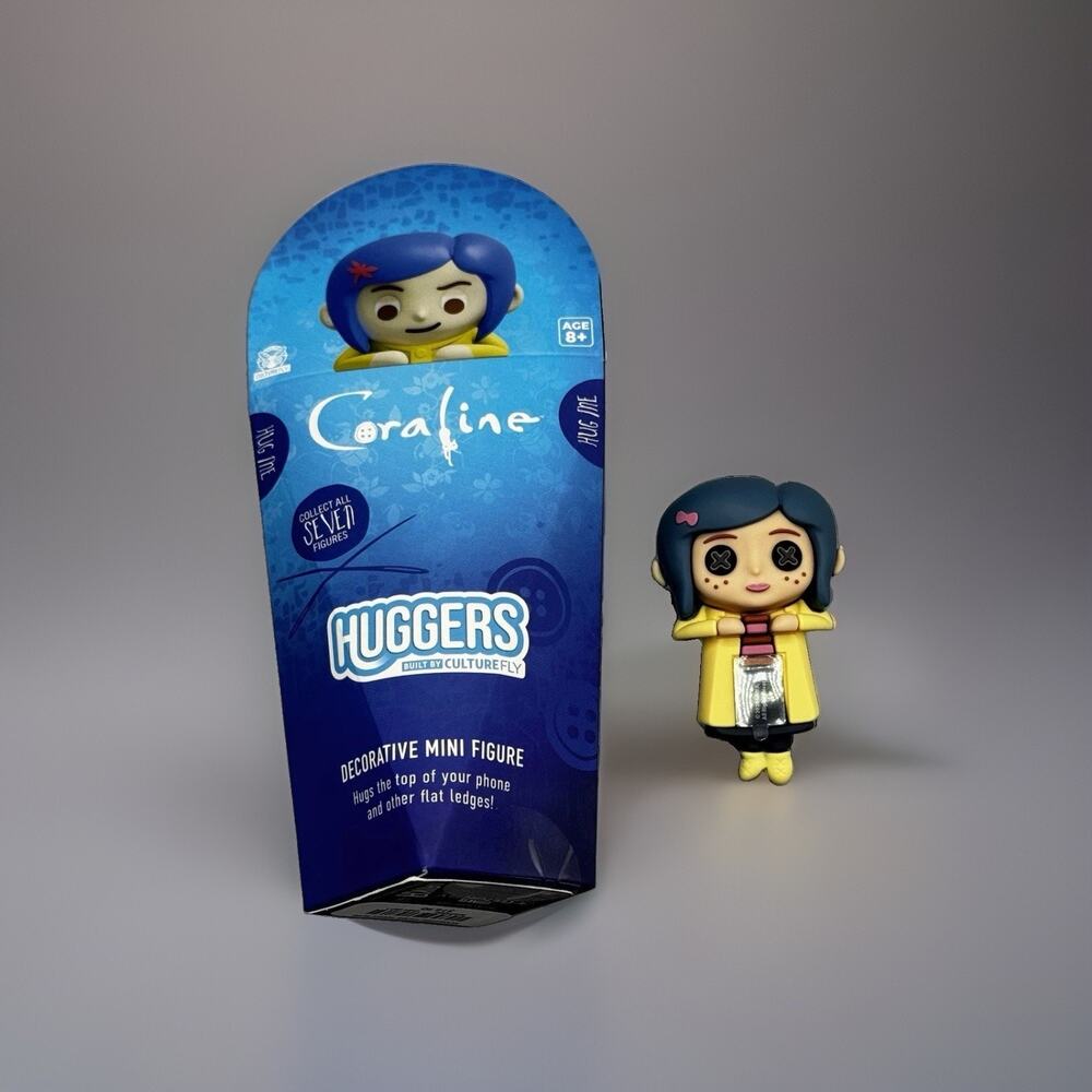 Coraline CultureFly Blind Phone Buddy Hot Topic Exclusive New Open CORALINE DOLL